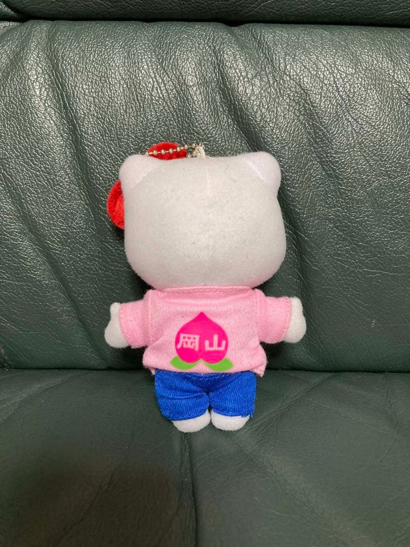 ハローキティ ご当地ぬいぐるみマスコットキーチェーン桃太郎岡山