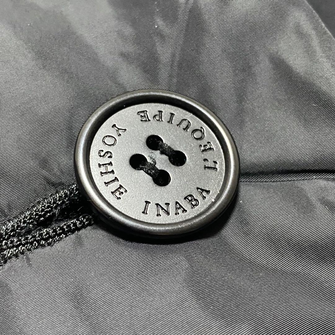 美品 極大サイズ 17 イナバヨシエ ダウンコート ブラック - メルカリ