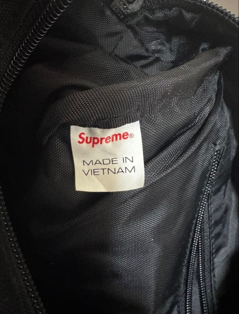 G*A様 美品 シュプリーム ショルダーバッグ ボックスロゴ ブラック F