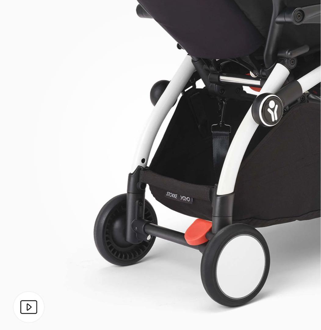 価格ベビー・キッズ - ストッケ YOYO3 ゼブラ柄 ベビーカー 折りたたみ式