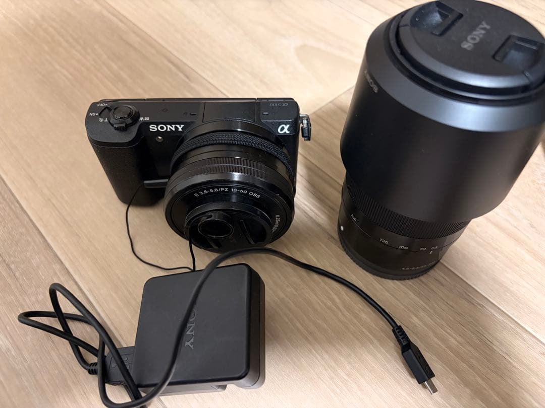 SONY α5100 ミラーレス 一眼カメラ レンズセット - メルカリ
