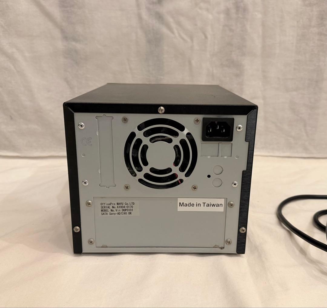 DVD/CD用デュプリケーター1対1 office pro MAYU