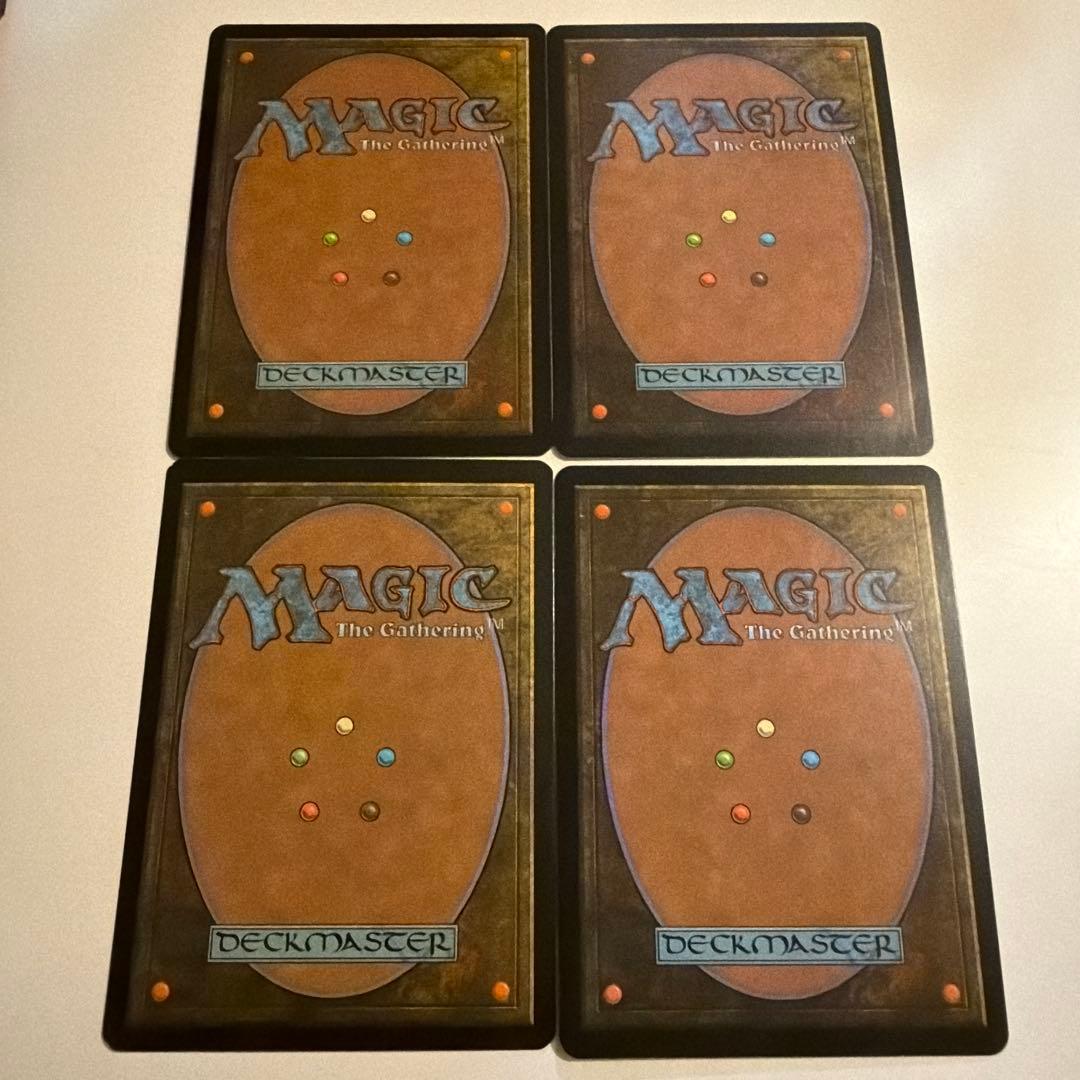 MTG foil 4枚セット《思案/Ponder》[M10]