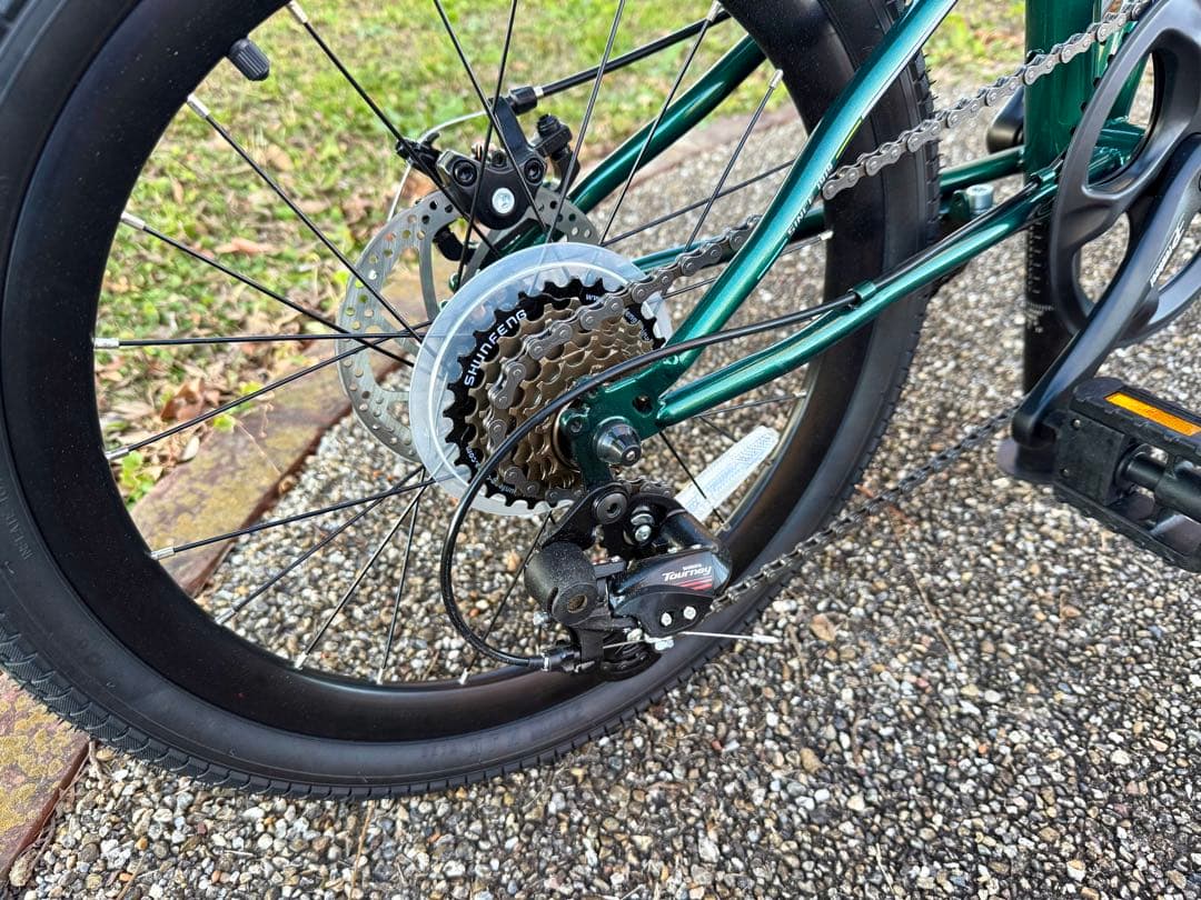 フランスブランド 折りたたみ自転車 20インチ｜7段変速｜新品・未使用