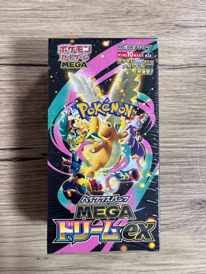 ポケモンカード MEGA ドリーム ex 1BOX シュリンク付 - メルカリ