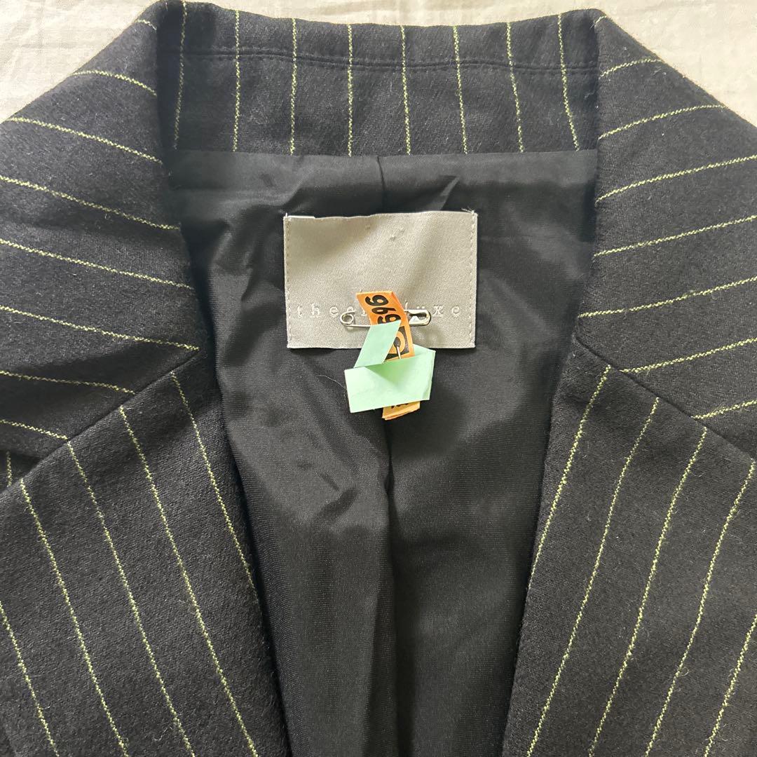 theory luxe パンツスーツ セットアップ ストライプ 日本製 - メルカリ