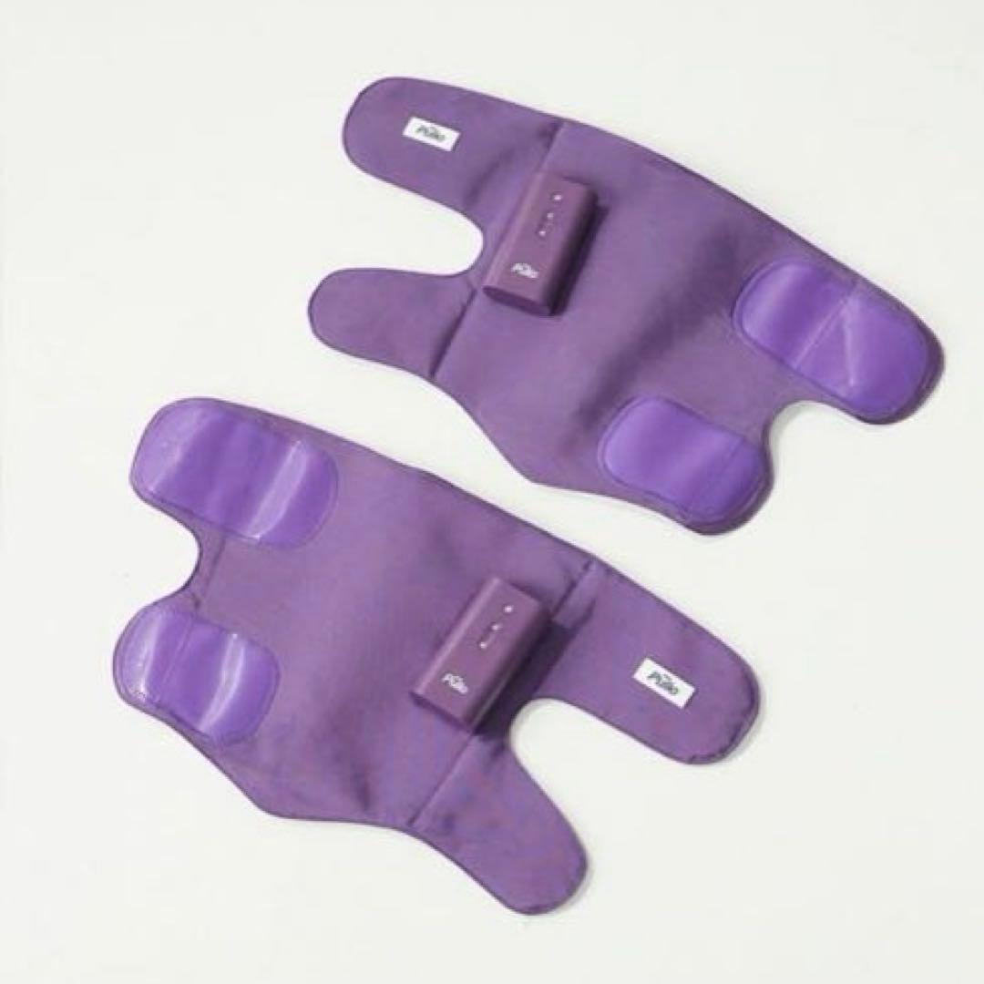 《pulio》脚用マッサージャー 紫色