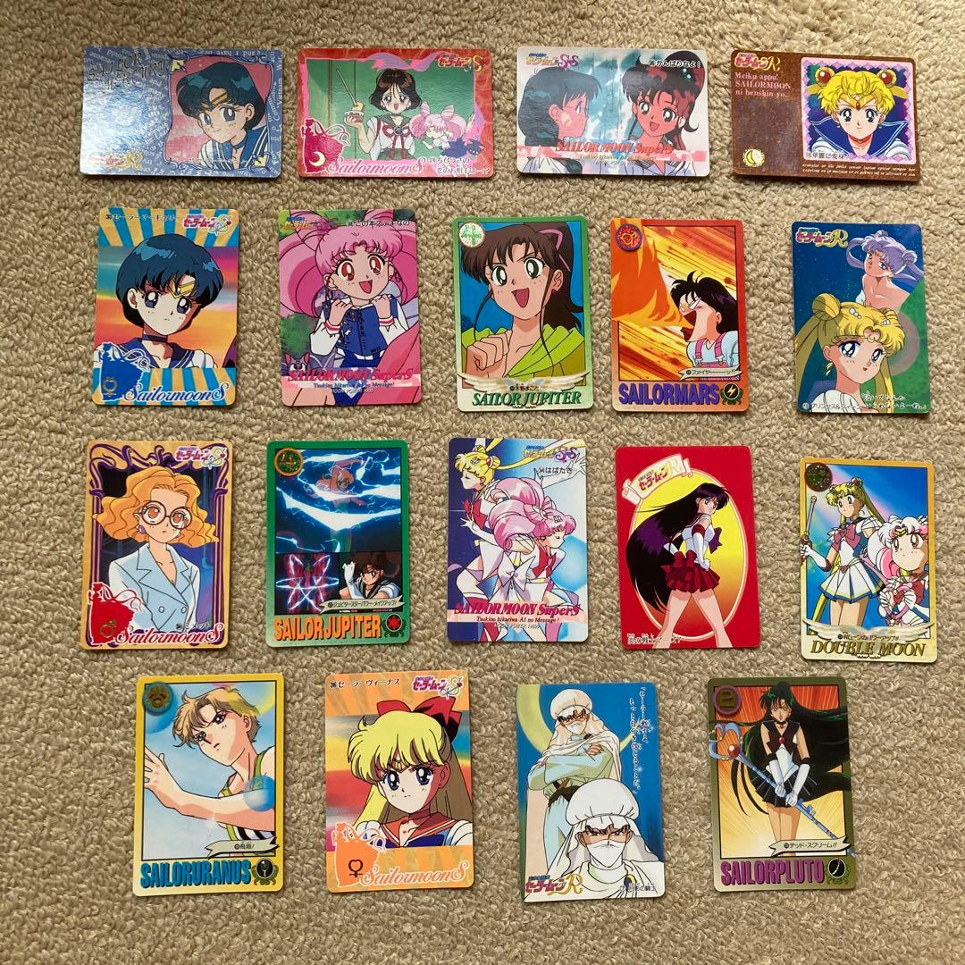 セーラームーンカード18枚セット - メルカリ