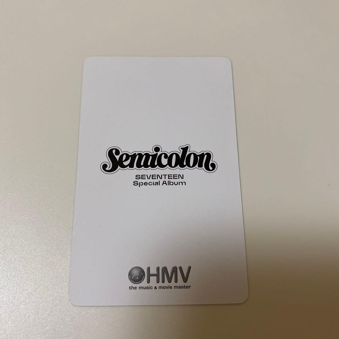 SEVENTEEN ジョシュア　セミコロン　HMV トレカ