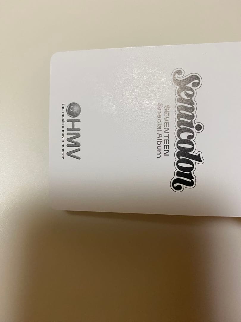 SEVENTEEN ジョシュア　セミコロン　HMV トレカ