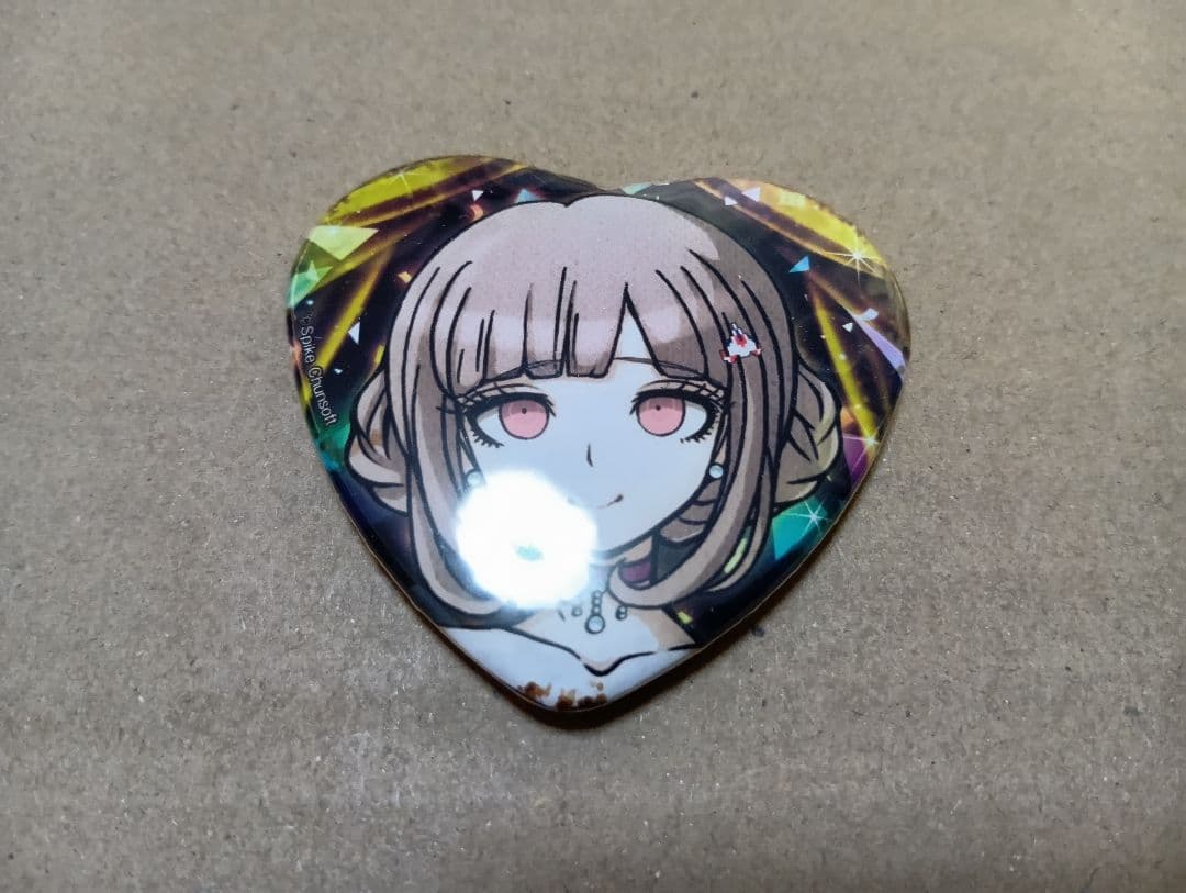 ダンガンロンパ　ディケイド　ドレスアップ　ハート缶バッジ　エビテン　七海千秋 七海千秋 缶バッジ [ダンガンロンパ3 -The End of 希望ヶ峰学園