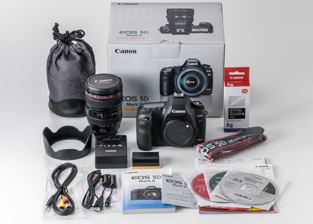 Canon EOS5DⅡ＋EF24-105 F4 L ISキット一式 Canon eos 5d mark iv ef24-105 f4 l is ii usm kit | eBay