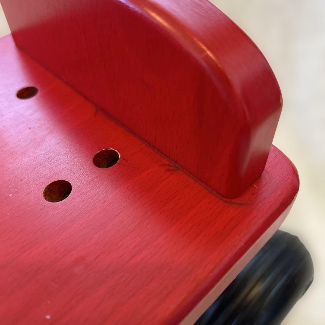 KOIDE マイカー 木のおもちゃ 赤い車 高級 日本製コイデ