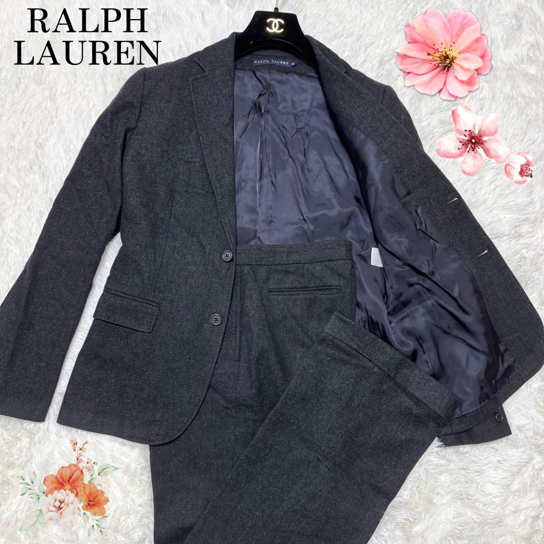 極美品 超希少 2XL カシミヤ混 ラルフローレン パンツ スーツ セットアップ 最高級 ラルフローレンパープルレーベル グルカ仕様 スーツ
