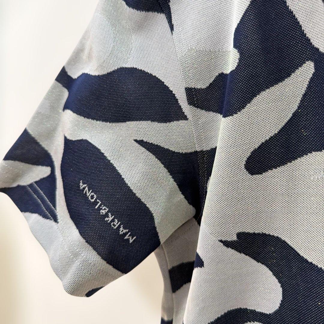 MARK&LONA ラメ入り迷彩柄ポロシャツ - メルカリ