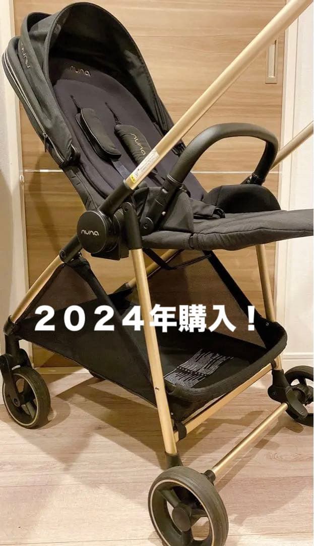 2024年購入。美品nunaイクサリベテットローズ数回だけ使用！ カトージ（KATOJI） ヌナ ベビーカー イクサ ネクスト リベテッド