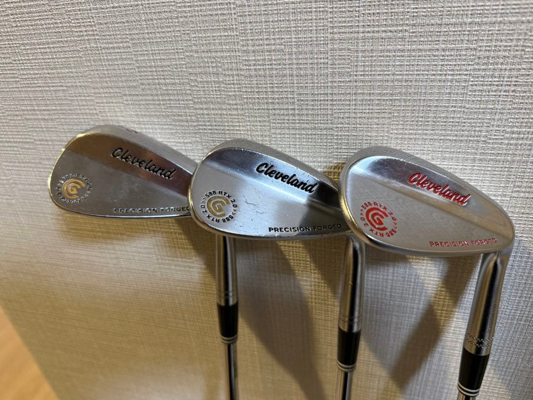 588 RTX2.0ウェッジ DGS200 3本セット 50 56 60 Cleveland Golf（クリーブランドゴルフ） クリーブランド ゴルフ 588