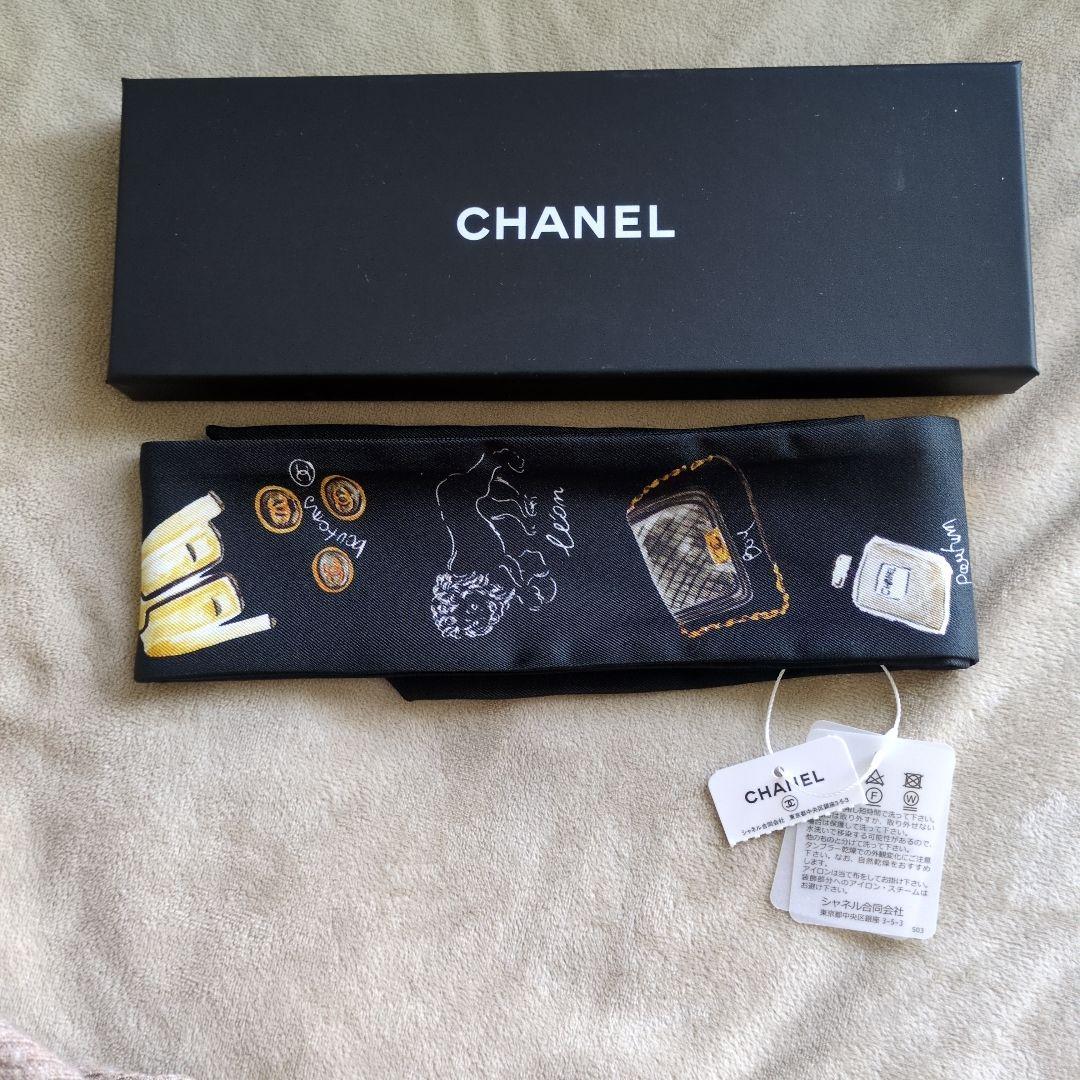 CHANEL シャネル リボン スカーフ - メルカリ
