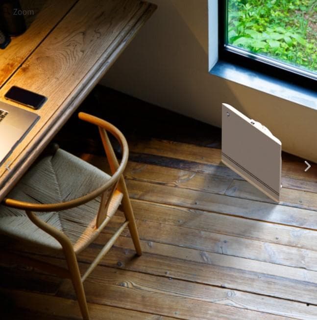 《新品未開封》 THREEUP セラミックファンヒーター SLIM その②