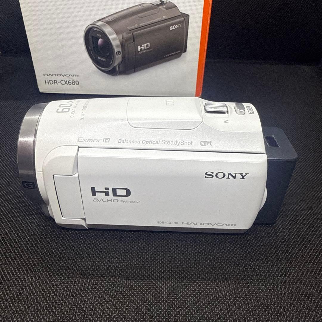 □極上品□ SONY HDR-CX680ホワイト HDR- CX680 W - メルカリ