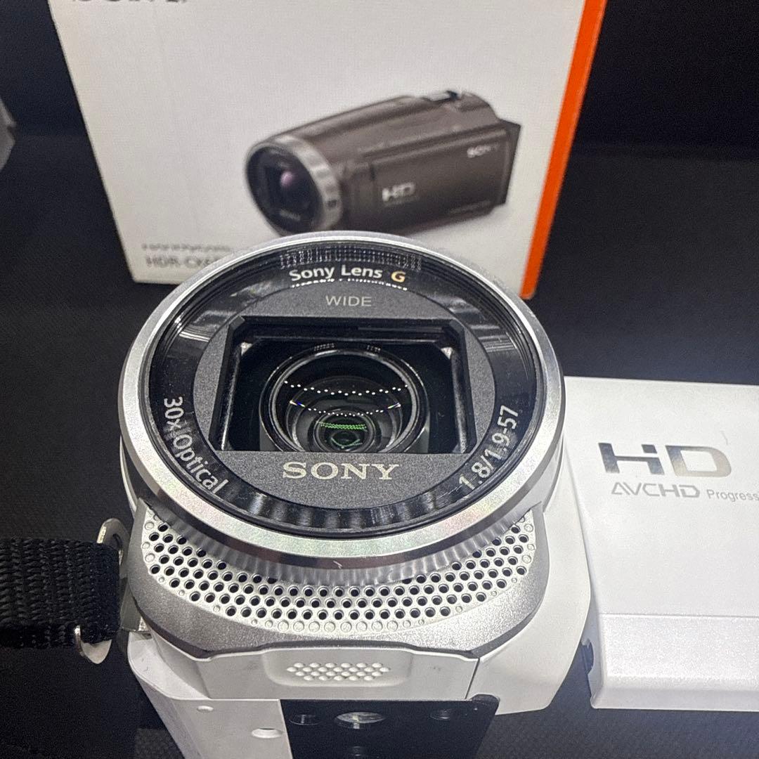 □極上品□ SONY HDR-CX680ホワイト HDR- CX680 W - メルカリ