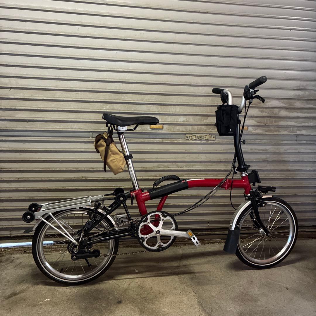 送料込み　ブロンプトン　C LINE M6R 2022 折りたたみ自転車 2024000103033-S.jpg