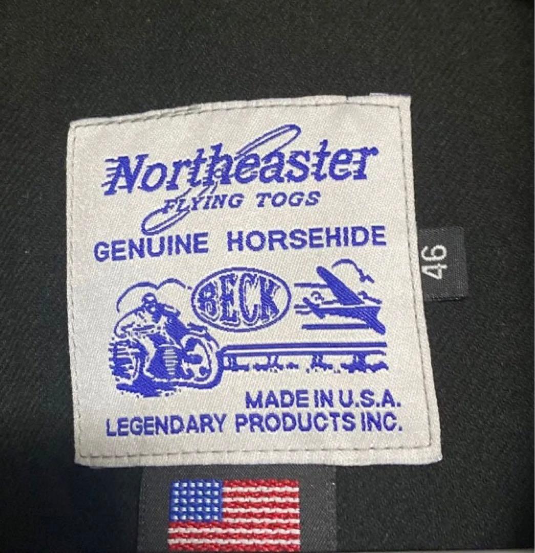 希少 schott 6094H BECK 333 サイズ 46 ショット 馬革 - メルカリ