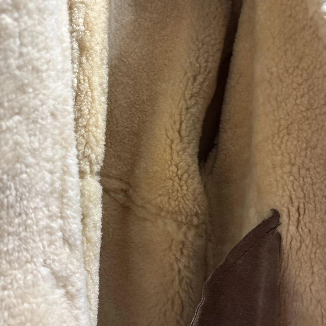 i.c.ySchott B-3 フライト　ムートンジャケット シープスキン