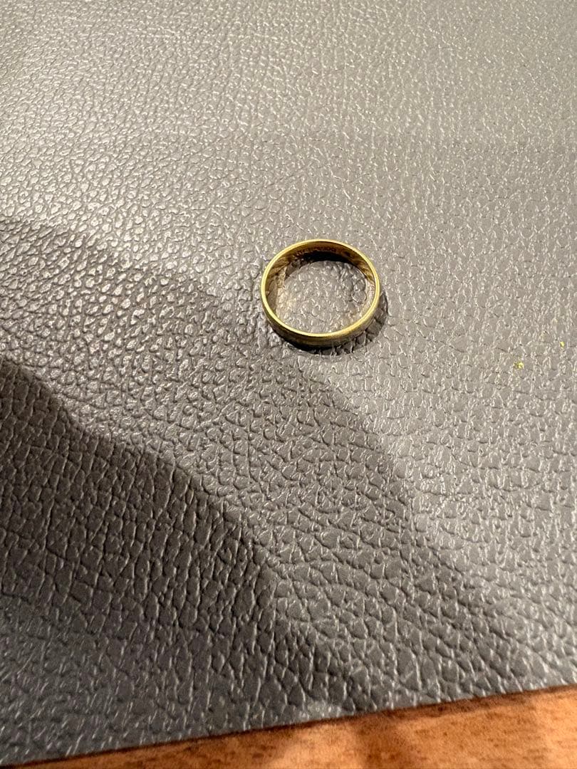 K18Pt900 シンプルリング 2.5g