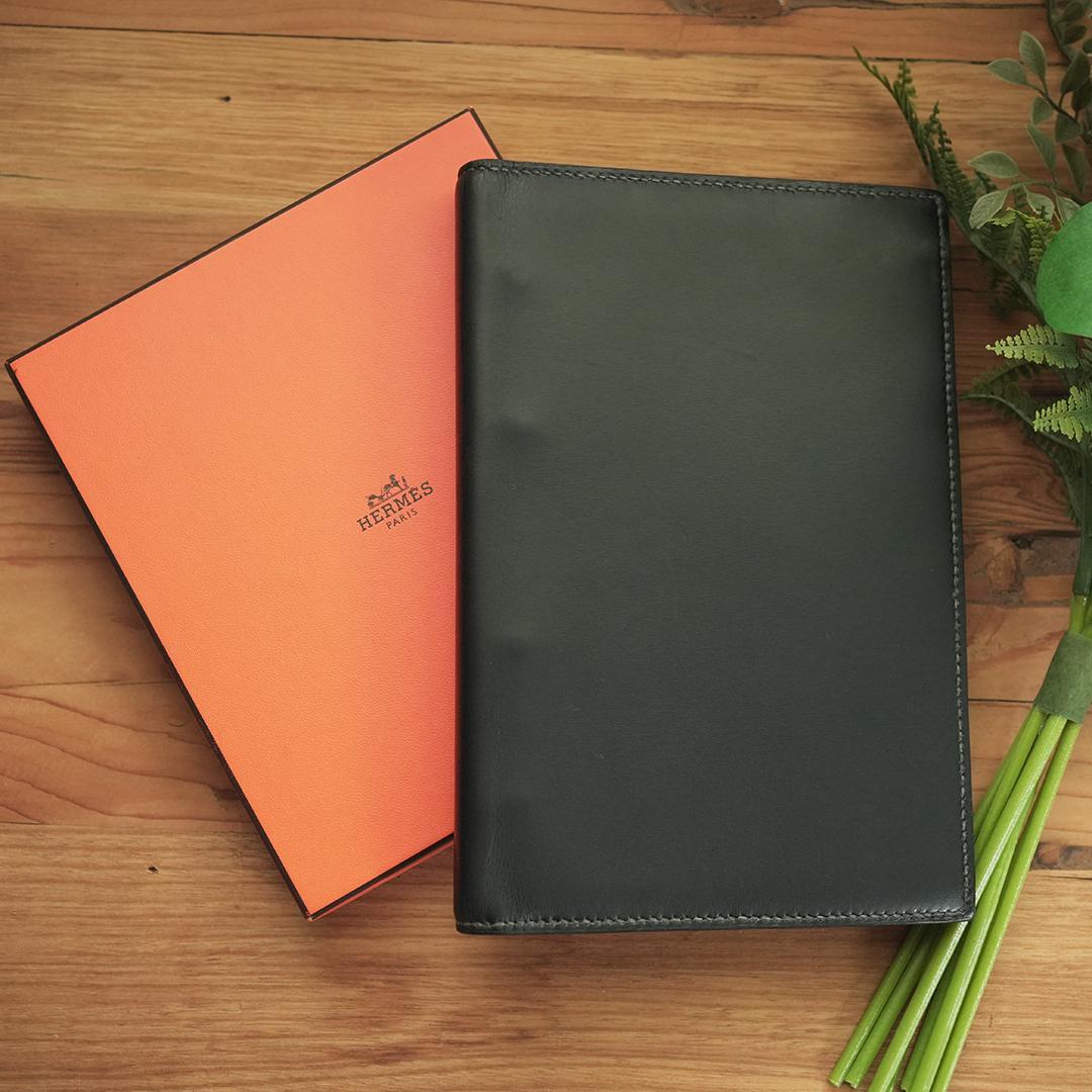 希少 バインダータイプ エルメス 手帳カバー アジェンダ ボックス