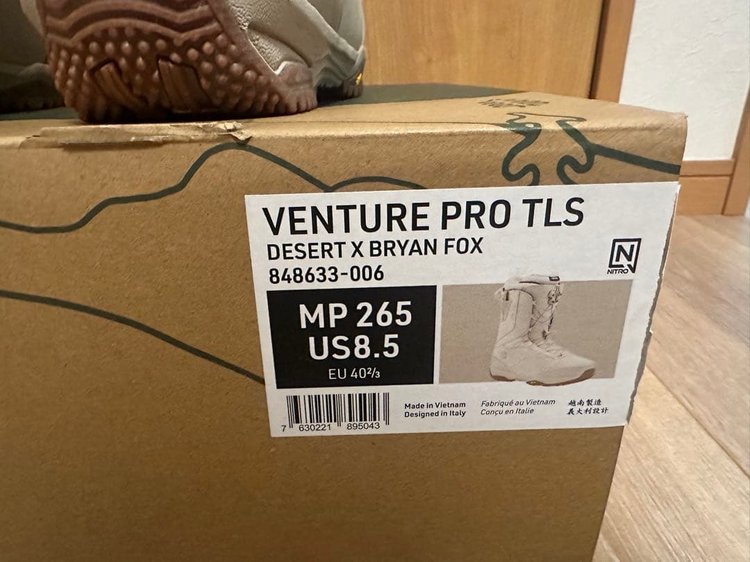 スノーボード 24-25 NITRO VENTURE PRO TLS 26.5cm