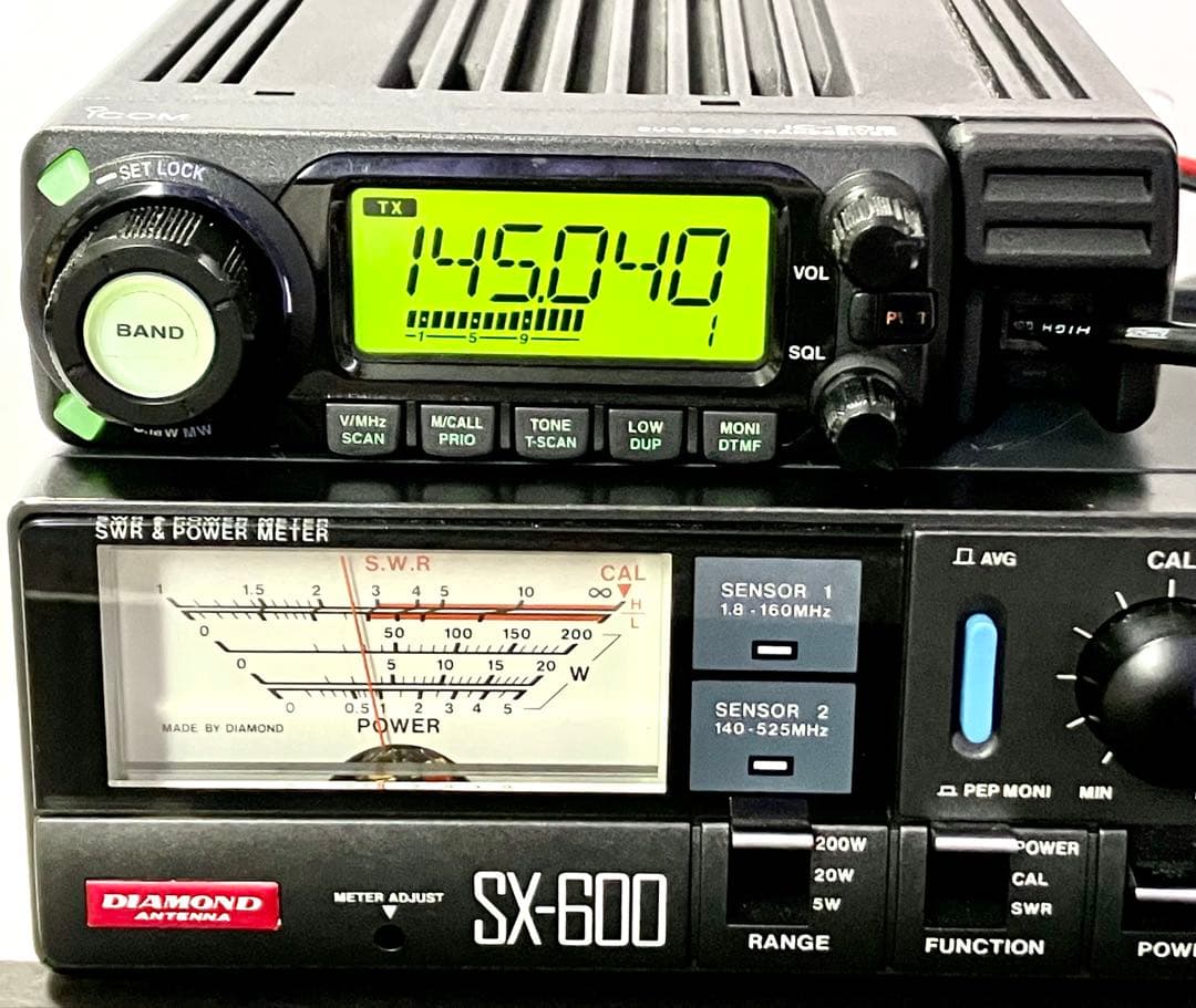 アイコム IC-208 20w アマチュア無線機 R114103483 - トランシーバー最新