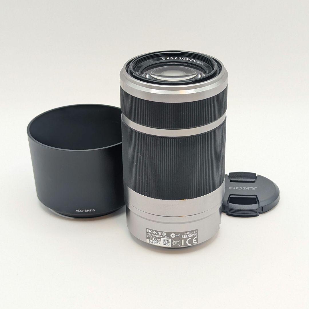 SONY E 55-210mm f4.5-6.3 SEL55210 シルバー