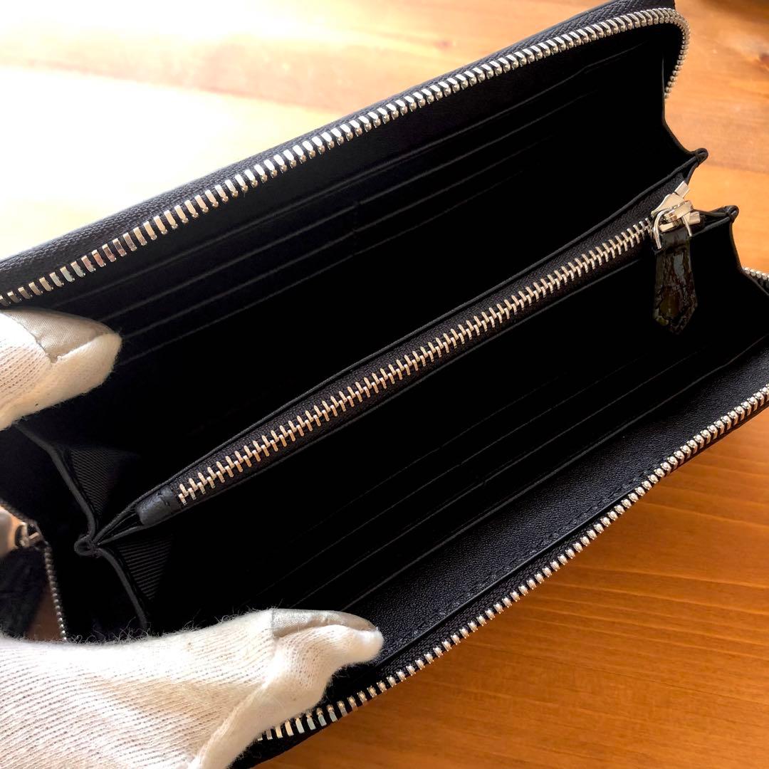 み*ん様 クロコダイル 長財布 高級 一枚革メンズ レディース 緑