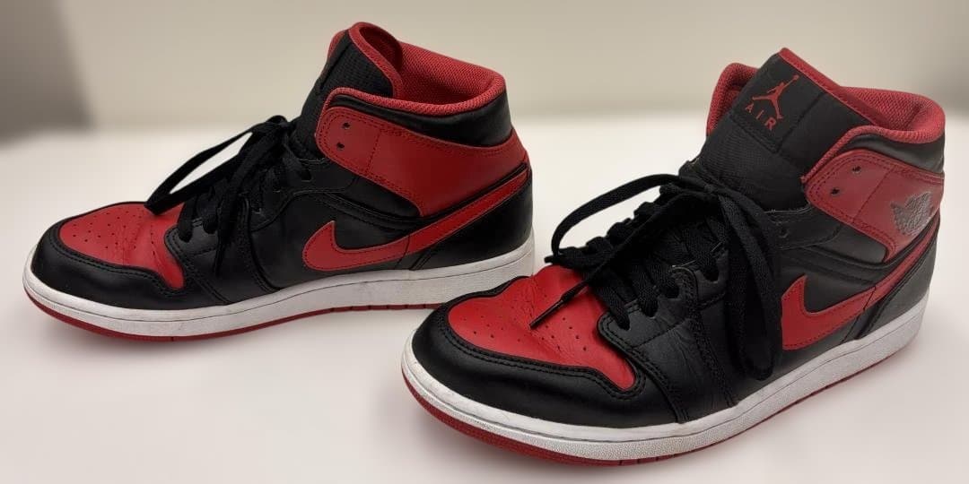 ジョージ　ナイキ エアジョーダン1 ミッド ブレッド 28.5cm 中古