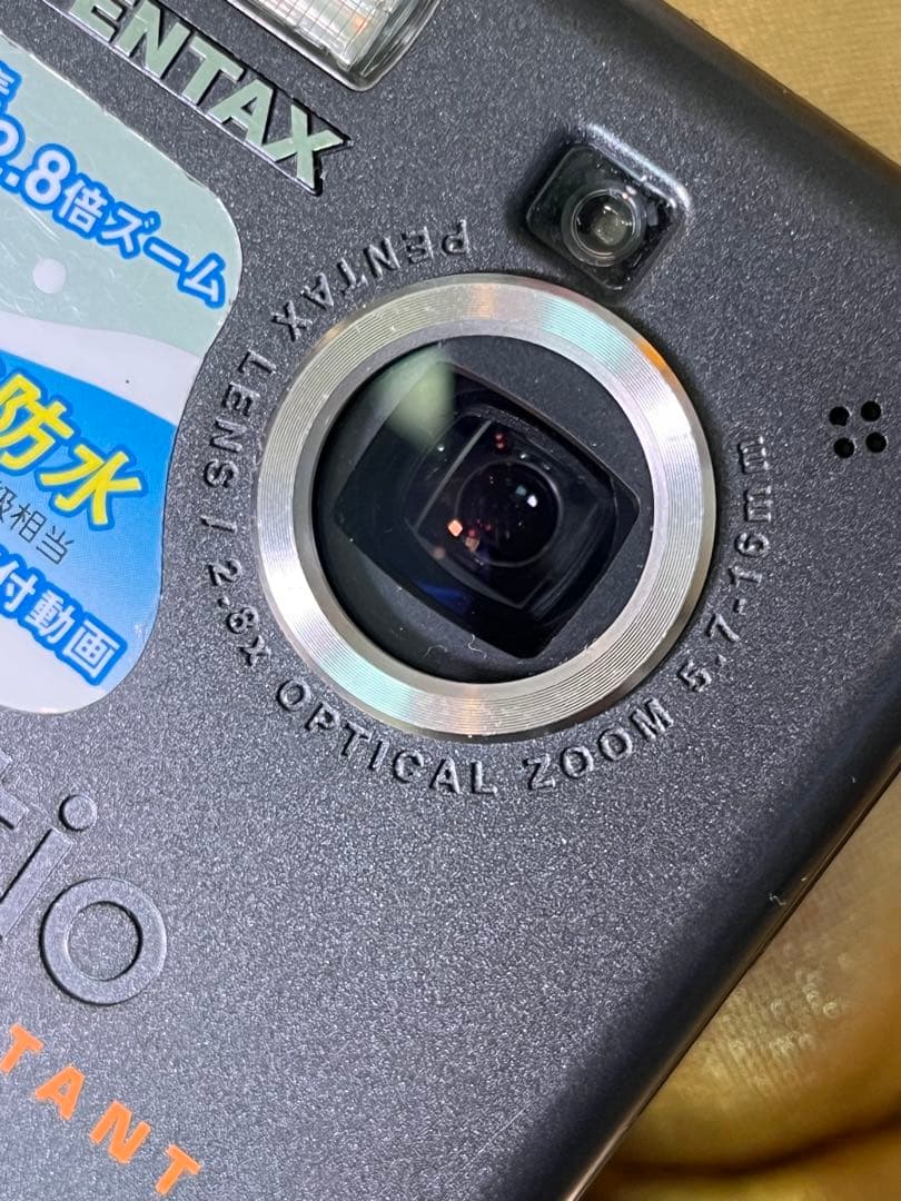 PENTAX Optio 43WR 防水デジタルカメラ 乾電池駆動 動作確認済み