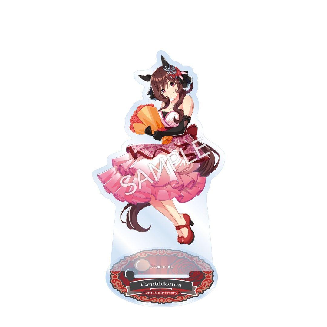 ウマ娘【ジェンティルドンナ】3周年記念イラスト アクリルスタンド 缶