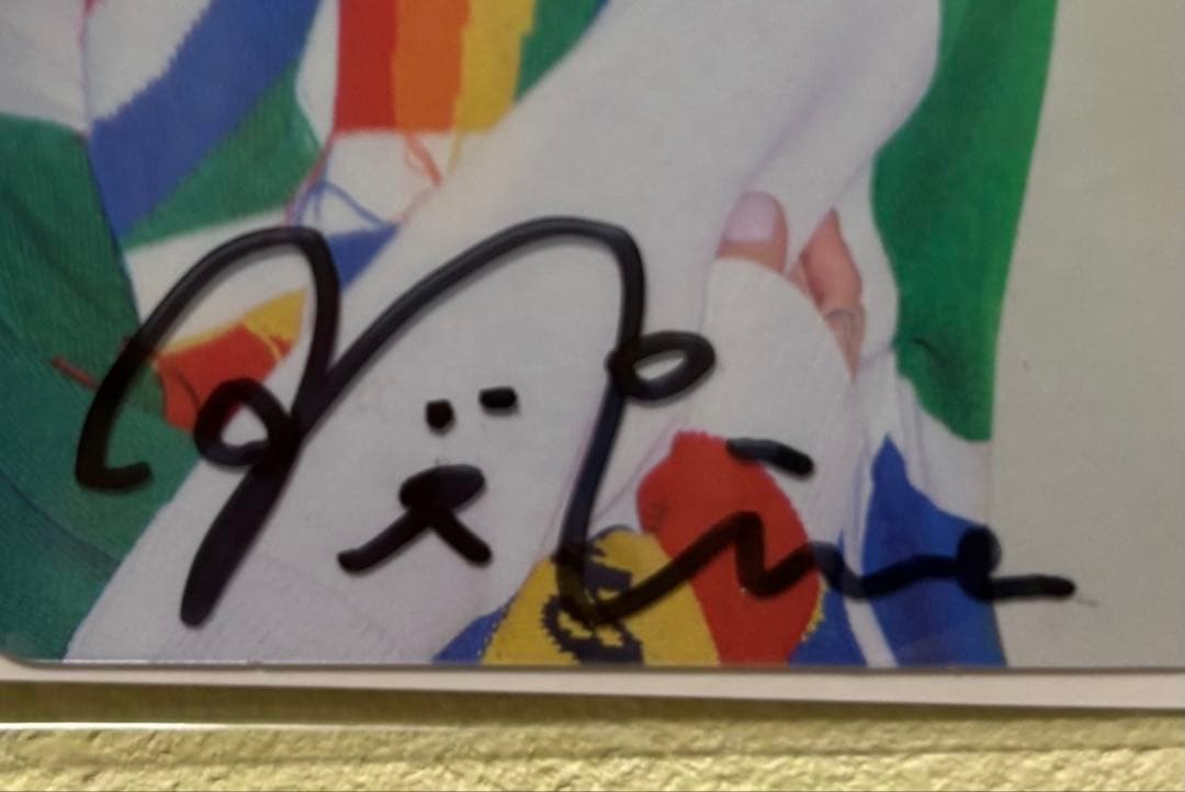 NiziUニナ 直筆サイン入り クリアトレカ - メルカリ