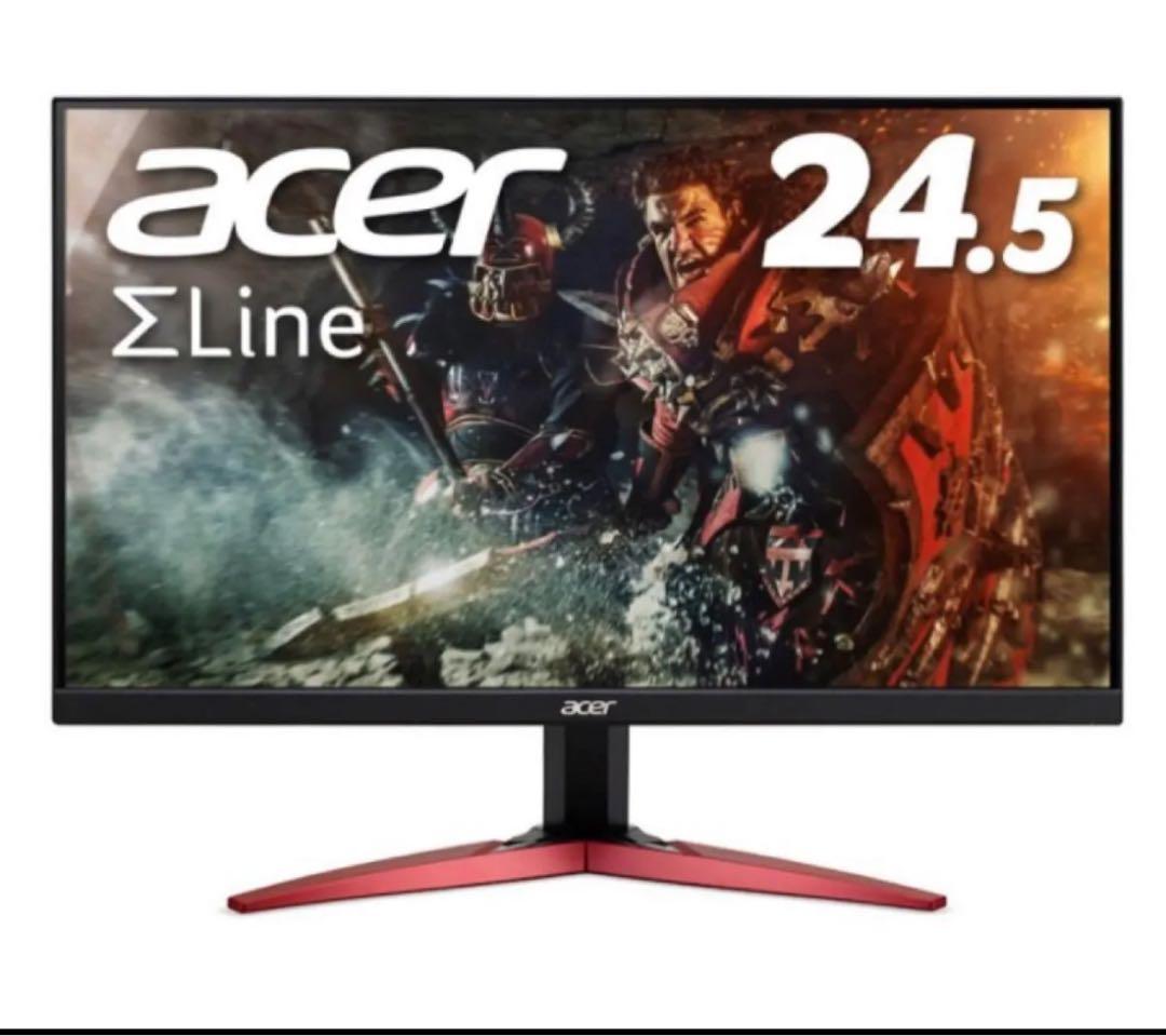 ほぼ未使用！Acer 240hz 24.5インチ　　KG251QZbmiipx Amazon.co.jp: Acer ゲーミングモニター SigmaLine 24.5インチ