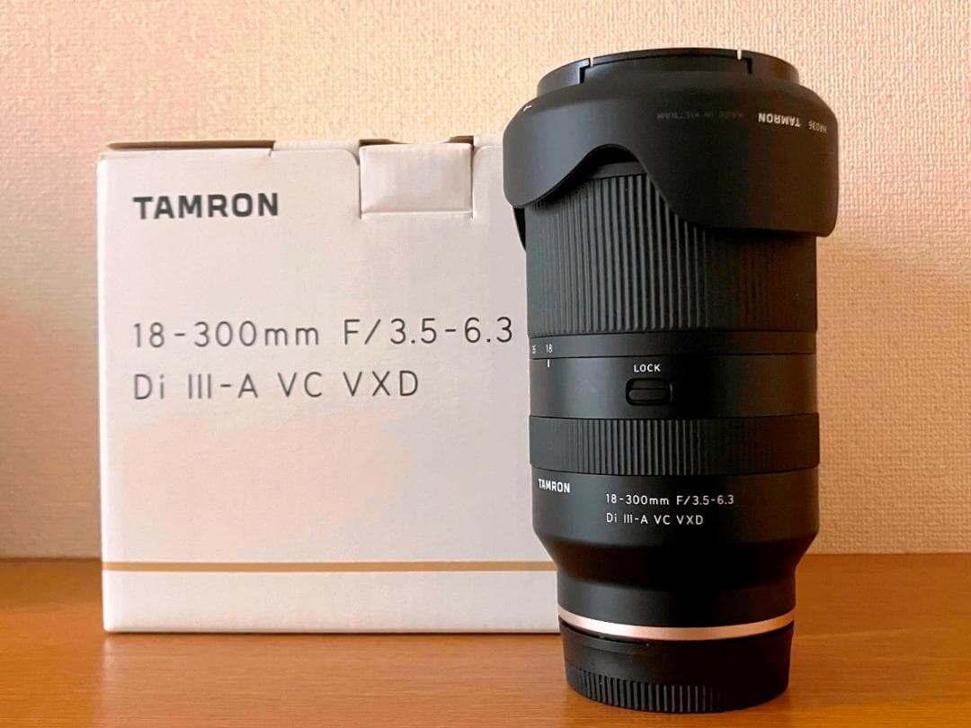 【極美品】 TAMRON 18-300mm F/3.5-6.3 ソニーEマウント