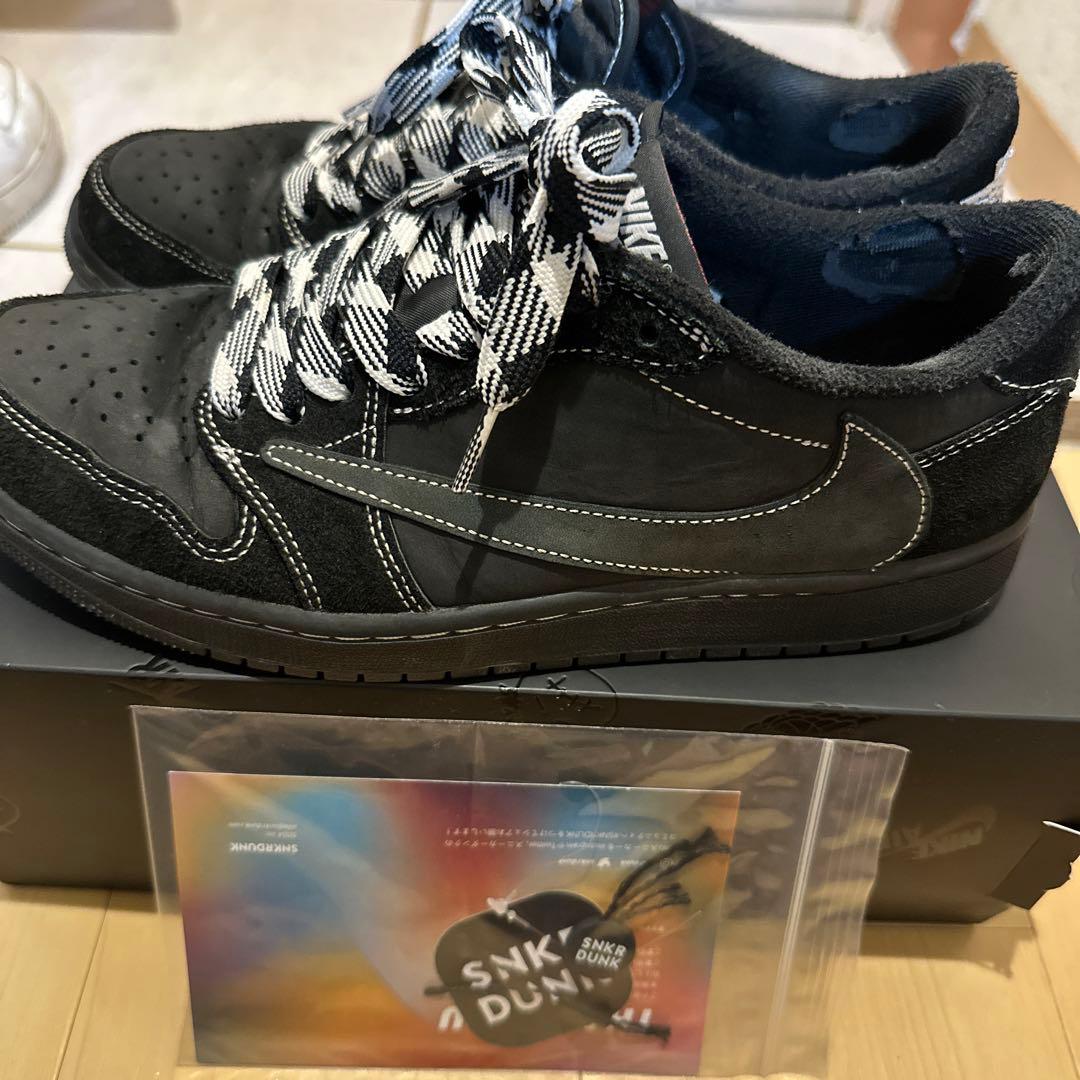 AJ1トラヴィススコット ブラックファントム - メルカリ