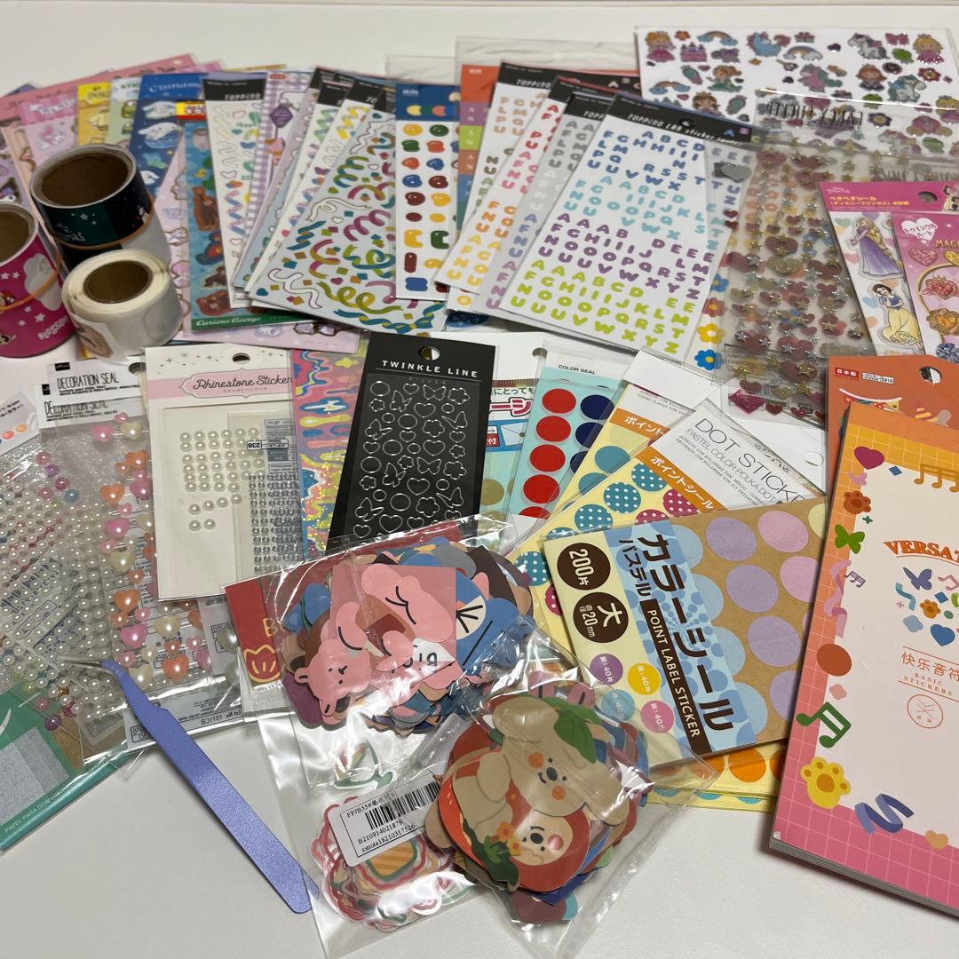 大量・まとめ売り】(購入時 総額6000円以上)シールセット - メルカリ