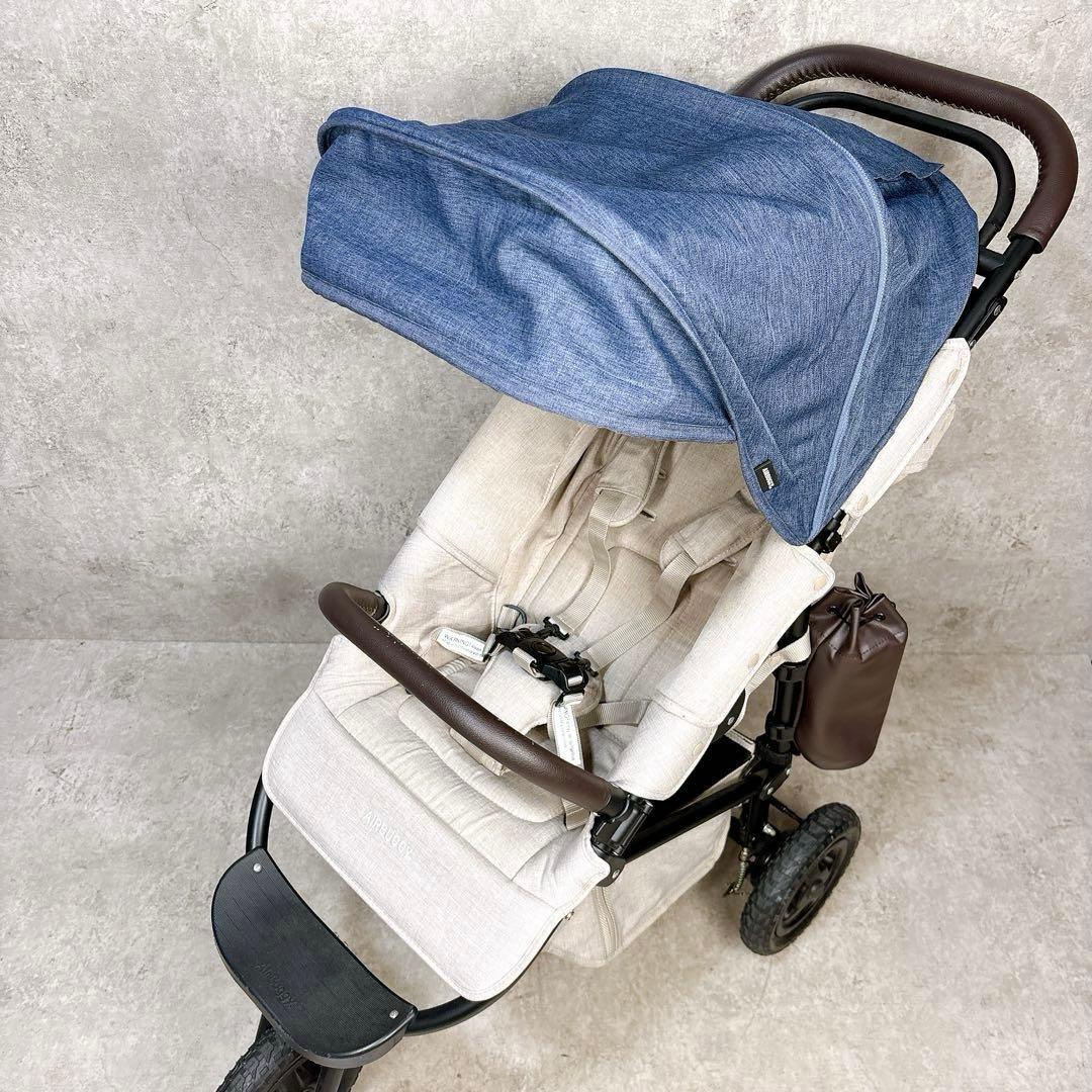 美品】AirBuggy エアバギー ココ プレミア フロムバース アースブルー