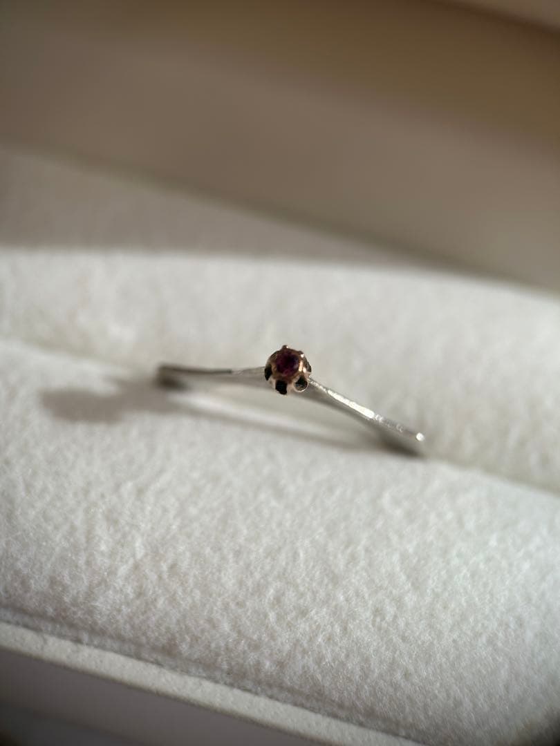 H.P.FRANCE ロザマリア シルバー925 リング 12号④