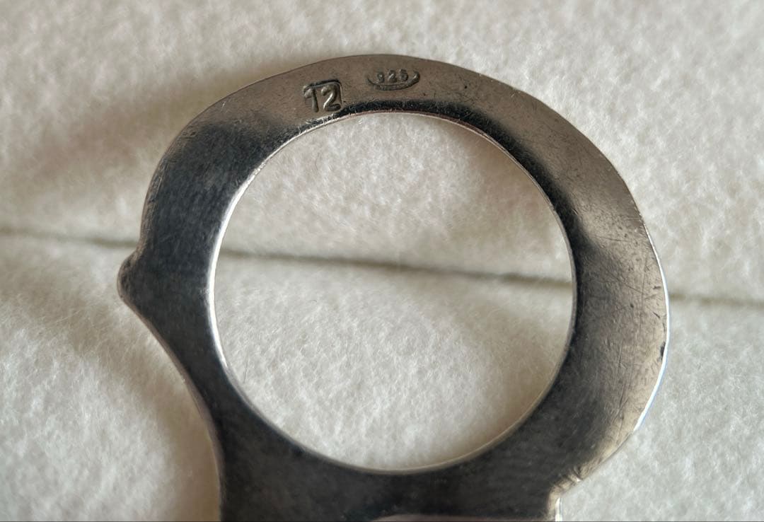 H.P.FRANCE ロザマリア シルバー925 リング 12号④