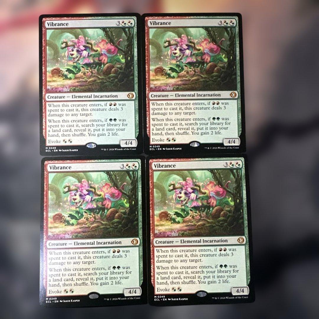 MTG 鮮麗/Vibrance 英英英英 ECL)鮮麗(0295)(ボーダーレス)/VIBRANCE | 神話レア・レア | ドラゴン