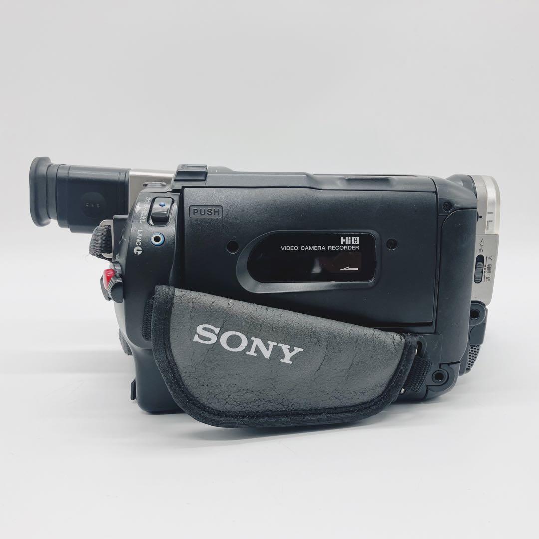 SONY ソニー 8mmビデオカメラ CCD-TRV80 録画、再生OK - メルカリ