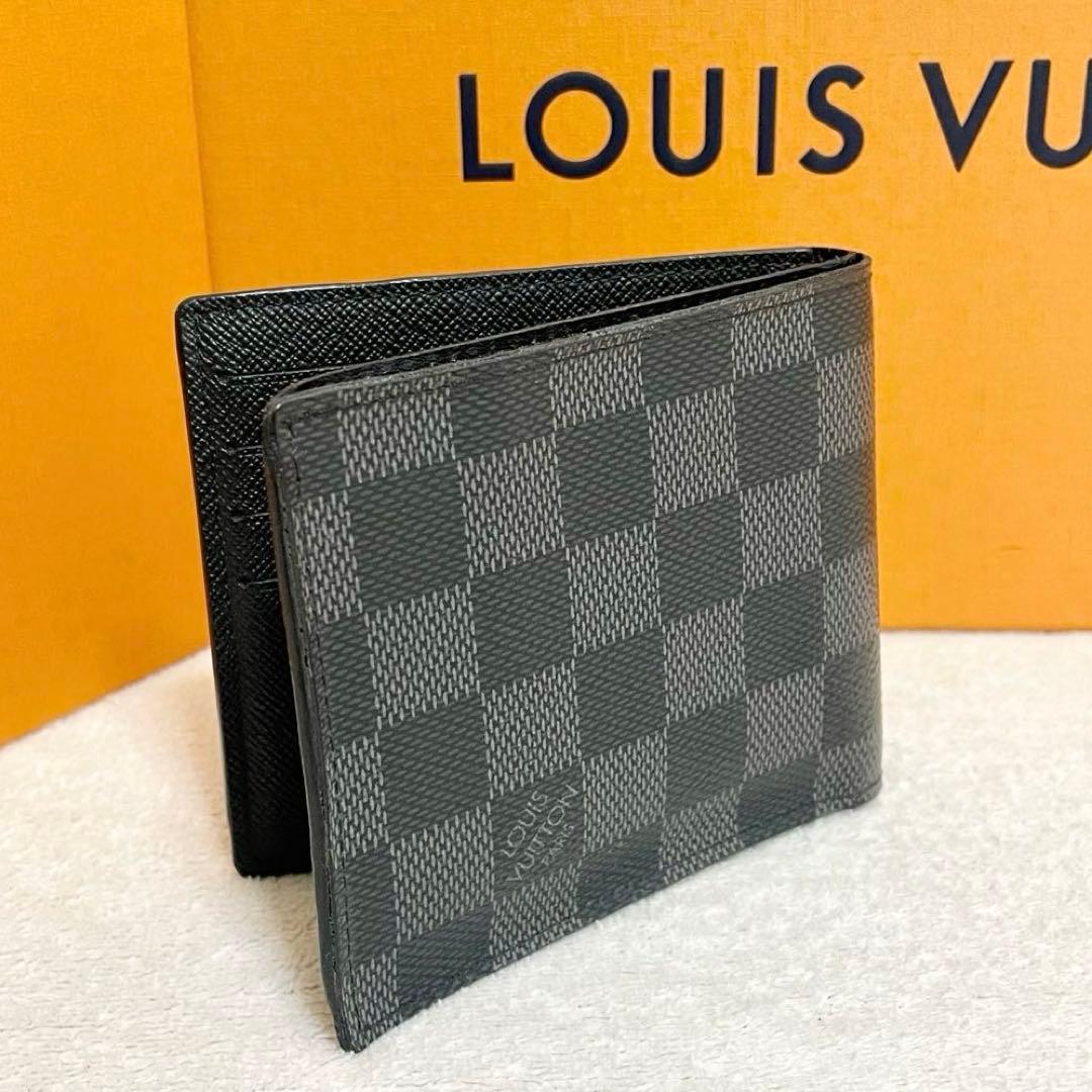 ルイヴィトン ダミエ ポルトフォイユ マルコ グラフィット - メルカリ