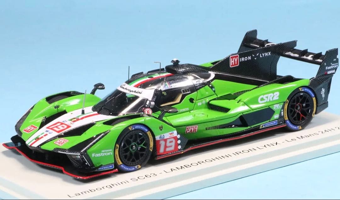 1/43 Lamborghini SC63 #19 2024年ルマン24時間 Looksmart Lamborghini SC63 – 24h Le Mans 2024 (UPDATE