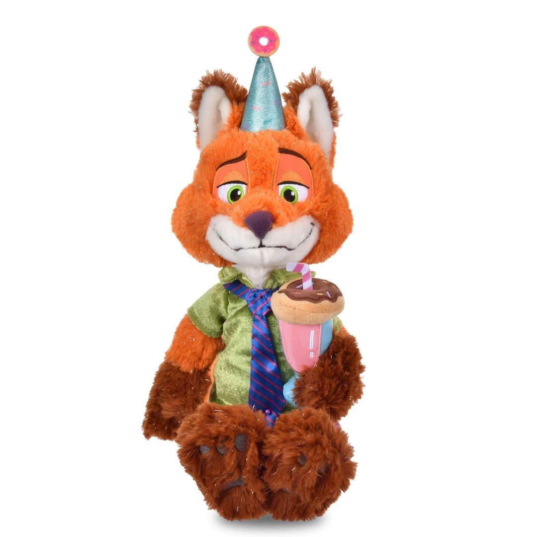 【新品】ズートピア10周年 ニック・ワイルド＆ジュディ ぬいぐるみ セット